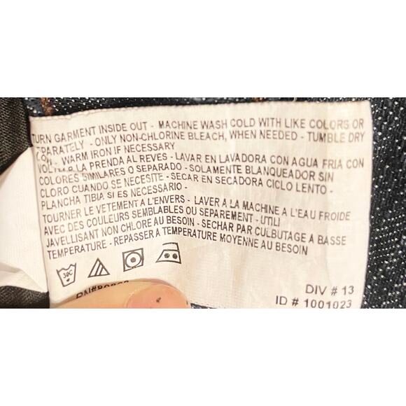 50% OFF Nine West Jeans Broadway Fit Straight Leg Dark Blue - Picture 4 of 7